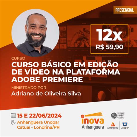 Curso De Ediçao De Video - Curso básico em Edição de vídeo na plataforma Adobe Premiere – PGSS Cogna