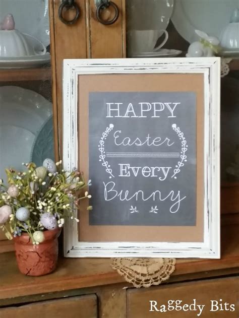 Free Happy Easter Every Bunny Printable Raggedy Bits Easter