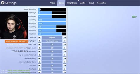 Cizzorz Fortnite Settings Keybinds Sensitivity Config And Gear 2025