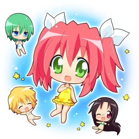 Kobayakawa Yutaka Iwasaki Minami Tamura Hiyori And Patricia Martin Lucky Star Drawn By