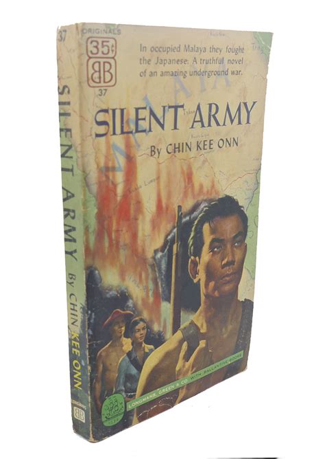 Silent Army By Chin Kee Onn Softcover Rare Book Cellar