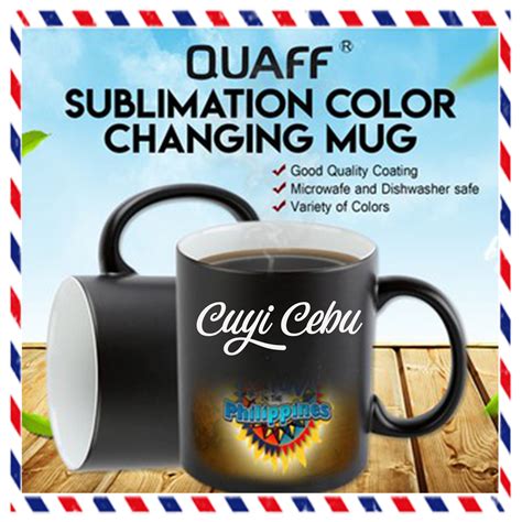 Pcs Box Quaff Sublimation Magic Mug Cuyi Cebu Lazada Ph