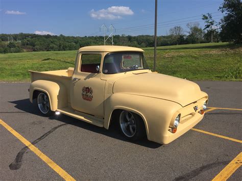 1956 Ford F100 Hot Rod Pickup Truck Hot Rod Pickup Pickup Trucks