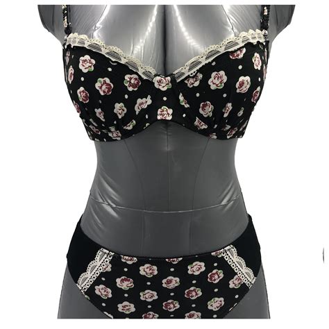 High Quality OEM Lady Lingerie Womens Bra And Panty Set JMC Lady Bra And Lingerie Set