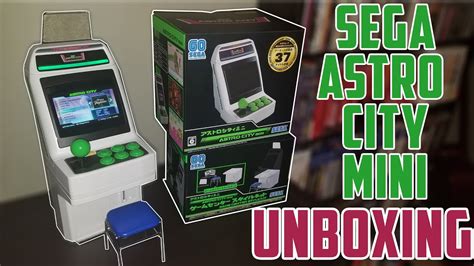 SEGA Astro City Mini Game Center Style Kit Unboxing YouTube