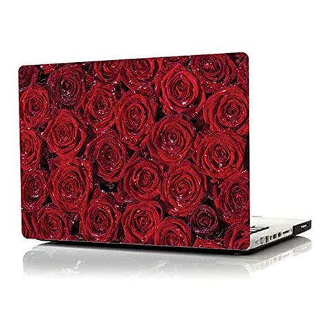 Yellow Alley Red Roses Print Laptop Stickerlaptop Skin For Nature