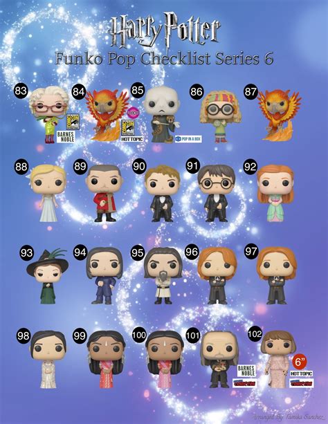 Harry Potter Wave 6 Harry Potter Funko Pop Harry Potter Pop Harry