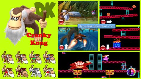 Cranky Kong Super Smash Bros Moveset by Hyrule64 on DeviantArt