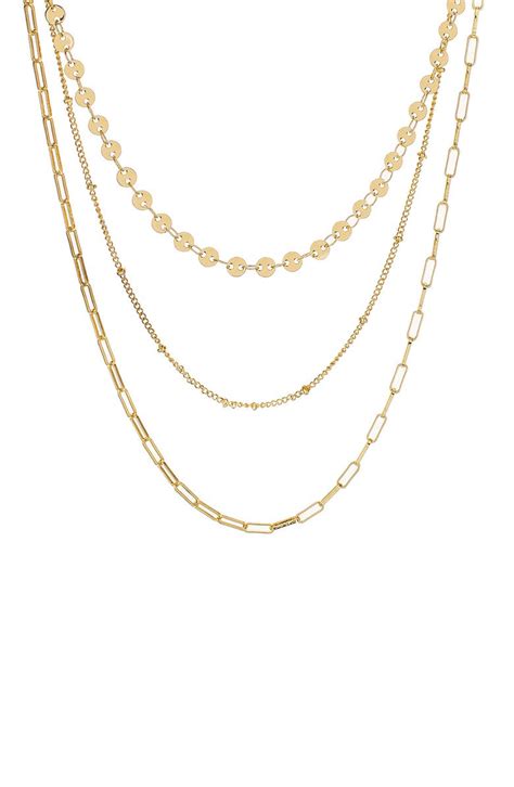 Panacea Triple Layer Chain Necklace Nordstrom