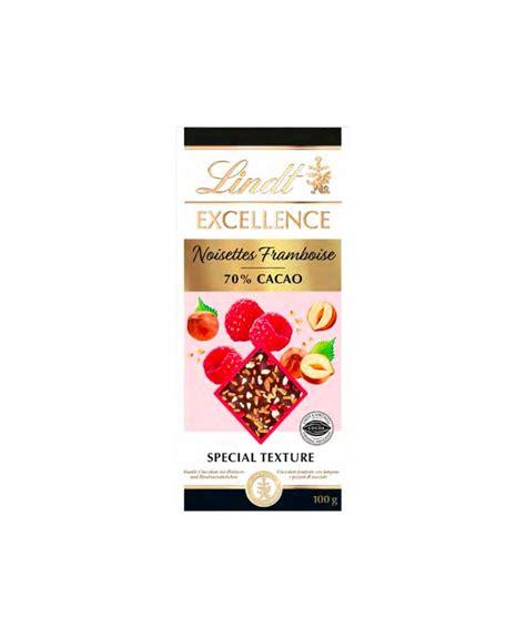 Lindt Excellence Chocolate Bars With Caramelized Hazelnuts And