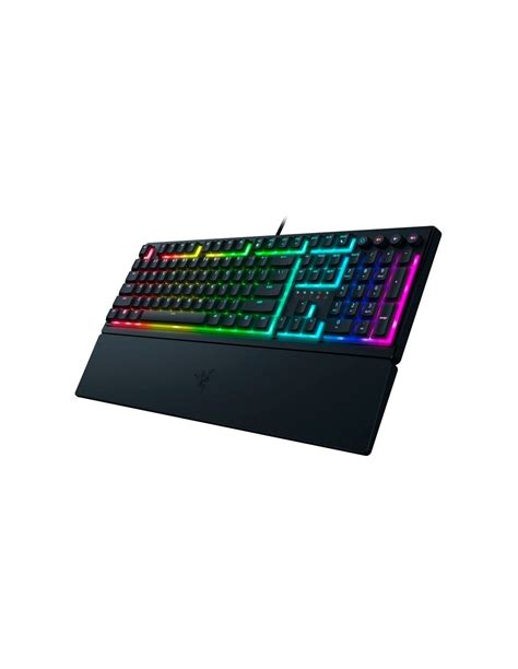 TECLADO RAZER ORNATA V3 MECHA MEMBRANE US LOW PROFILE CHROMA BLACK