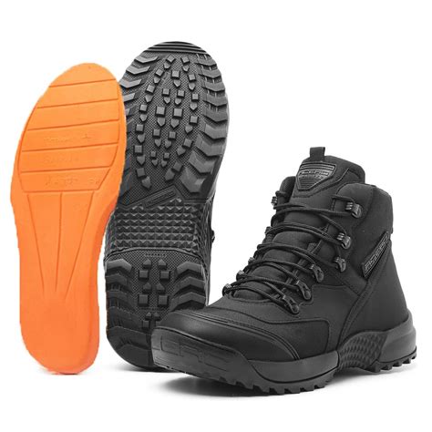 Bota Coturno Militar Acero One Mid Preto Lançamentos ONE MID na