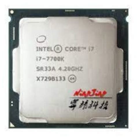 Uproc037 Used Core I7 7700k 7th Gen Processor For Pc Build Only