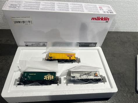 M Rklin H Set Di Vagoni Merci Di Modellini Di Treni