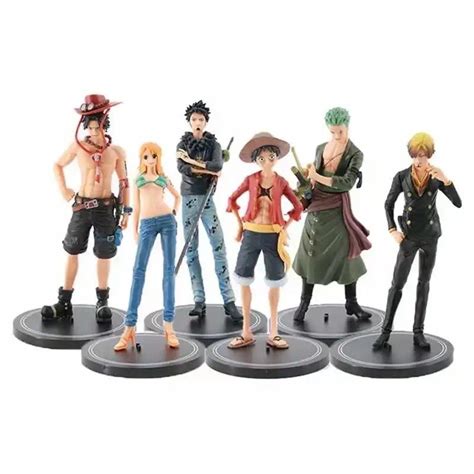 One Piece Figura De A O Diversos Luffy Zoro Sanji Cm Universo