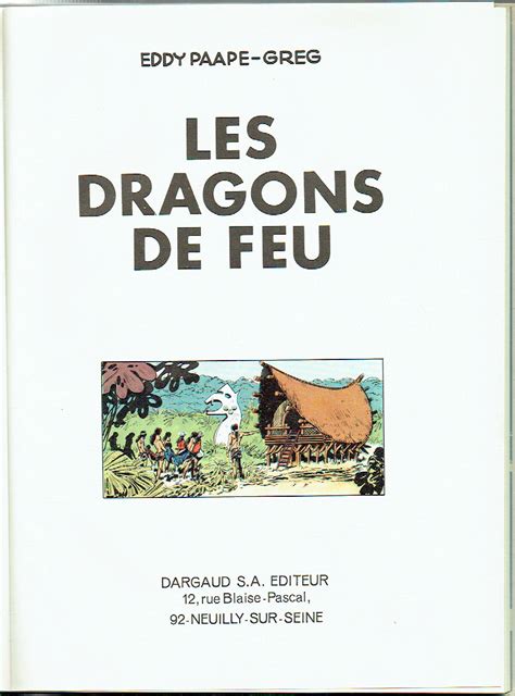 Luc Orient 1 Les Dragons De Feu