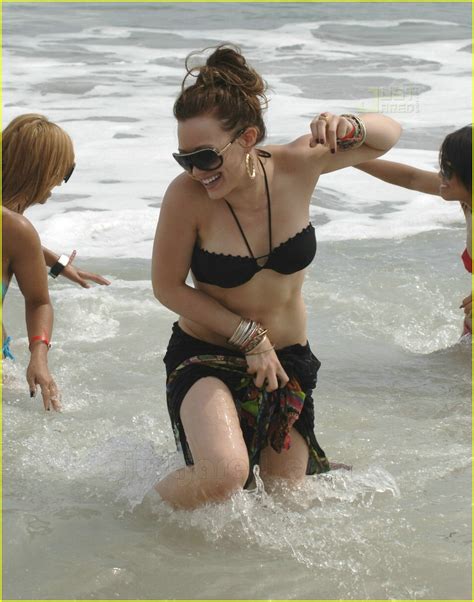 Hilary Duff Bikini In A Bottle Photo 472611 Photos Just Jared