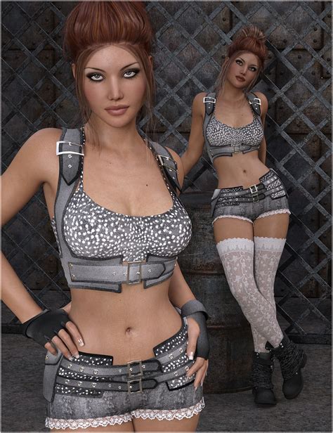 Feminine For Echo Outfit For The Genesis 3 Female 3d Figure Assets