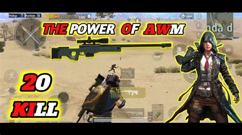 The Power Of Awm Kill Auto Headshot Pubg Mobile Youtube