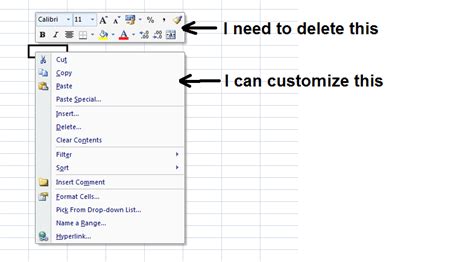 Excel Right Click Insert Missing