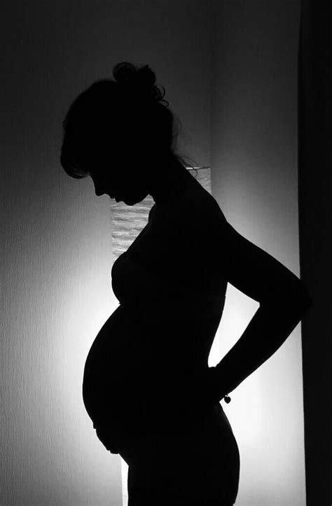 Maternity Photography Silhouette Baby Belly Baby Bump Pregnancy