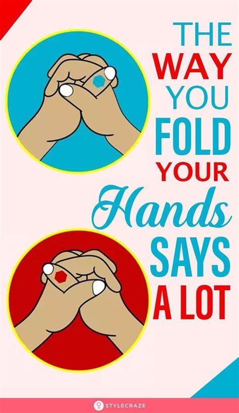 The Way You Fold Your Hands Reveals A Lot About Your Personality