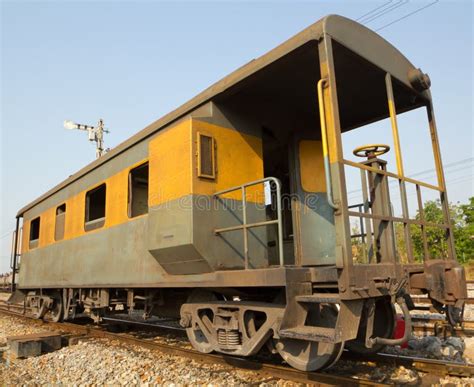 Brake Van stock photo. Image of rust, container, metal - 31118914