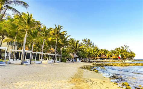 Playa del Carmen Quintana Roo Mexico 2023 Tropical Caribbean beach