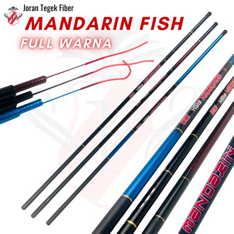 Jual Joran Tegek Fiber Kuat Fukushima Mandarin Fish