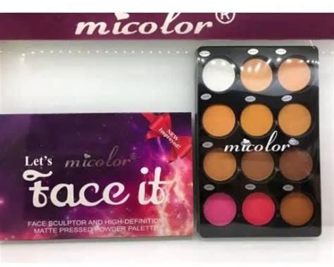 Micolor Face Sculptor And High Definition Matte Pressed Powder Palette