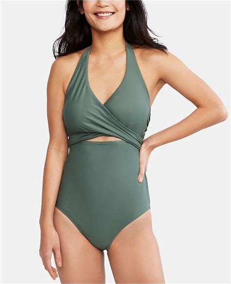 A Pea In The Pod Maternity Wrap One Piece Nursing Swimsuit Best