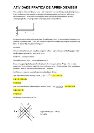 Solved Geometria Analtica E Lgebra Linear E Vetorial Geometria