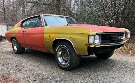 Serious Muscle! 1972 Chevrolet Chevelle 454 SS | Barn Finds