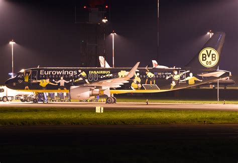 D Aewm Borussia Dortmund Special Livery Civilian Aviation