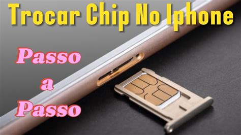 Como Trocar O Chip Do Celular - Como colocar o chip no Iphone - troca do SIM no iphone 11 iphone12 ...