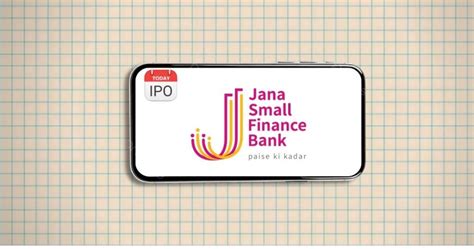 Jana Small Finance Bank Ipo Date Price Gmp Listing And More