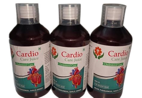 Cardio Cholesterol Care Juice Liquid Packaging Size 500ml At Best