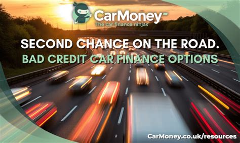 Second Chance Bad Credit Car Finance Options Carmoney