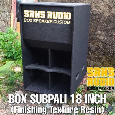 Box Speaker Subpali Supali 18 Inch Finishing Lazada Indonesia