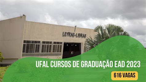 UFAL inscreve para 616 vagas em cursos de graduação EAD