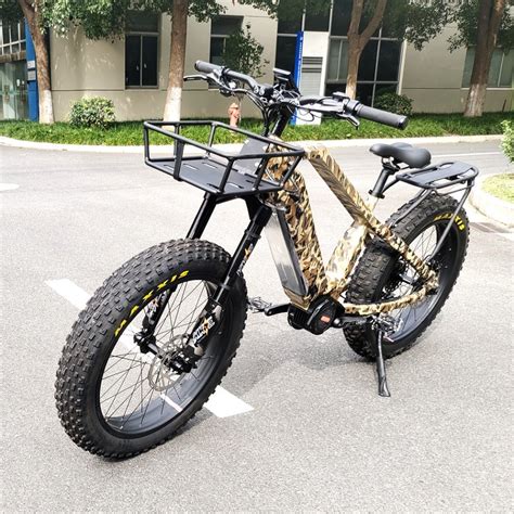 55km H Electric Off Road Bike With 1000W Bafang MID Motor 48V 30ah