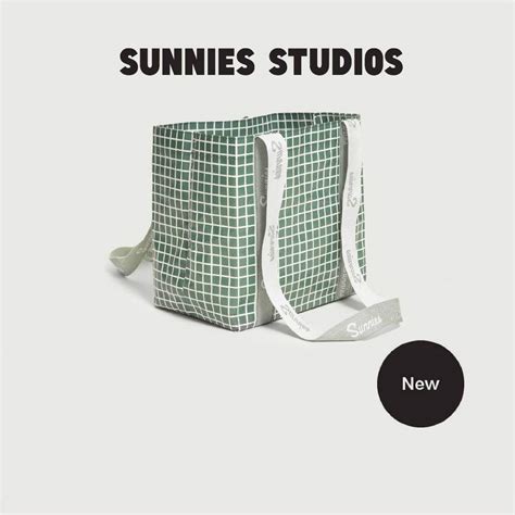 sunnies studios shop tote reusable shopping bag  men  women