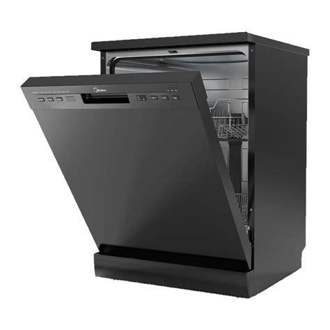 Midea 12 Place Settings Free Standing Dishwasher WQP12 5201F Black