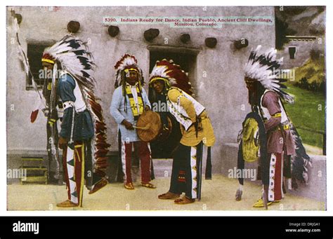 Native American Pueblo Indians, Colorado, USA Stock Photo - Alamy