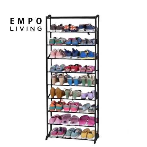 Jual EMPO Amazing Shoe Rack Rak Sepatu Susun 10 Rak AMZ Rak Hijab Rak