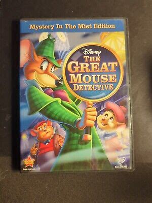 The Great Mouse Detective Mystery In The Mist Edition DVD Ron Clements