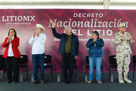 Amlo Decreta La NacionalizaciÓn Del Litio Imperio Informativo