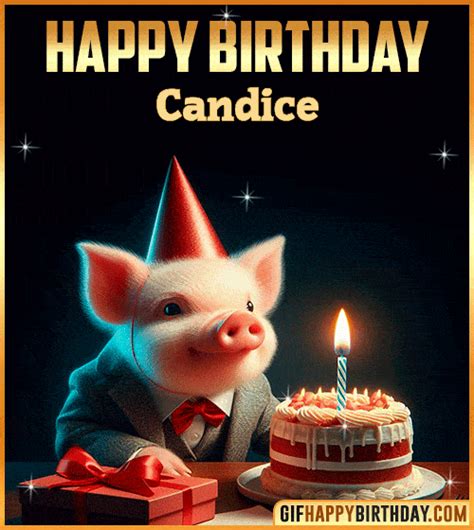 Happy Birthday Candice GIF Images - FUNNY 🎂