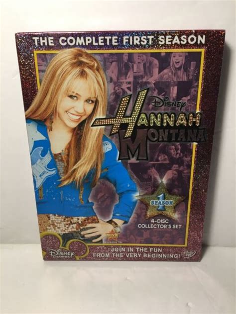 Hannah Montana The Complete First Season Dvd Multi Disc Set For