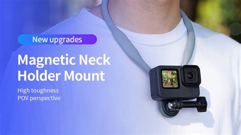 Telesin Magnetic Neck Holder Mount For Sports Cameras Gopro Insta